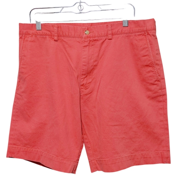 Polo Ralph Lauren Classic Fit 9" Red Cotton Shorts Mens Size 36 - Picture 1 of 11